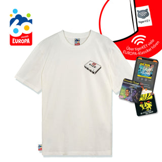 EUROPA - Jubiläums T&ndash;Shirt Kassette inkl. tigerKEY NFC