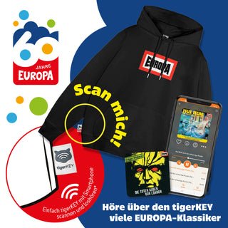 EUROPA - Jubiläums-Hoodie EUROPA inkl. tigerKEY NFC