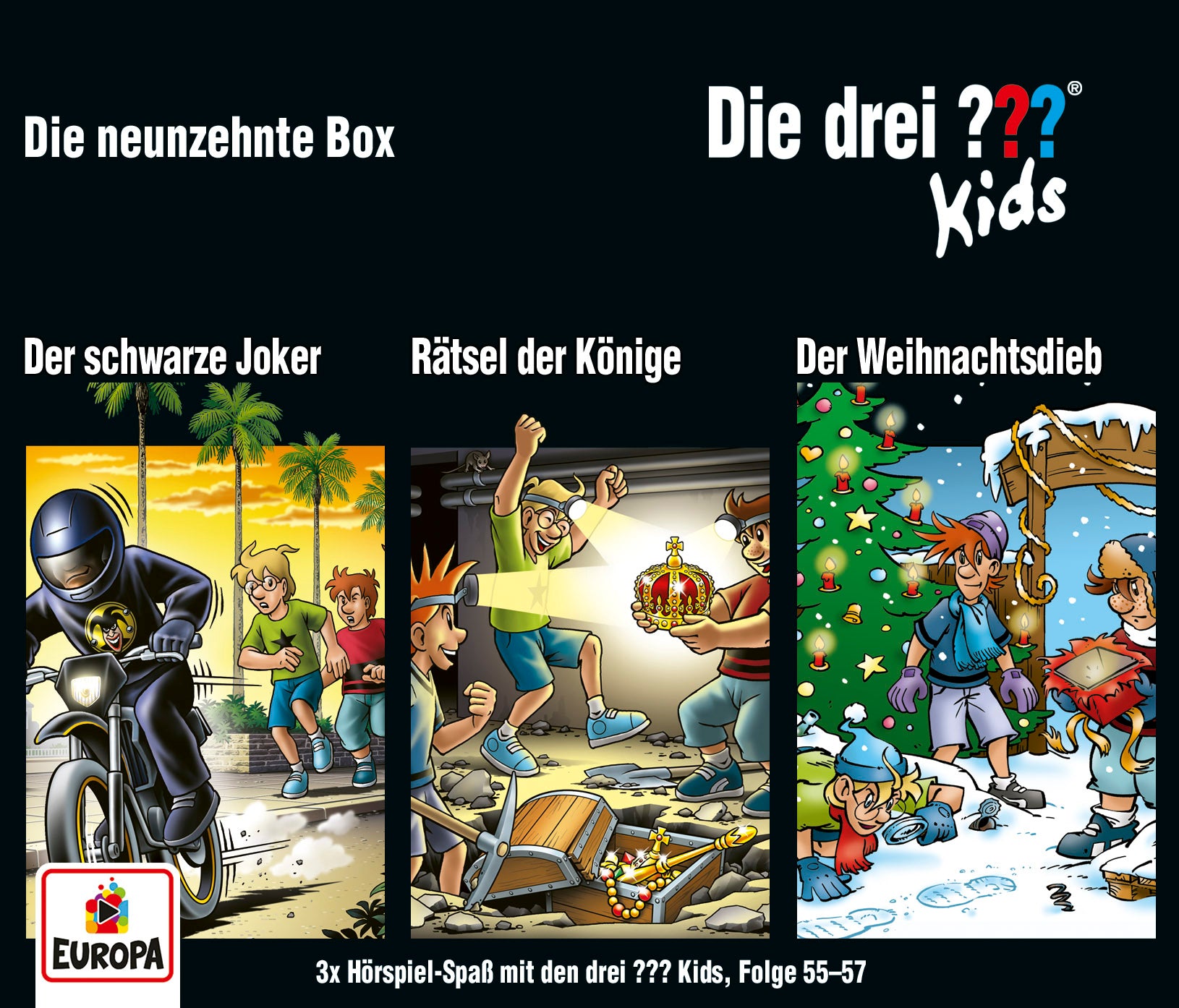 Die drei ??? Kids - 3er Box (Folgen 55,56,57)