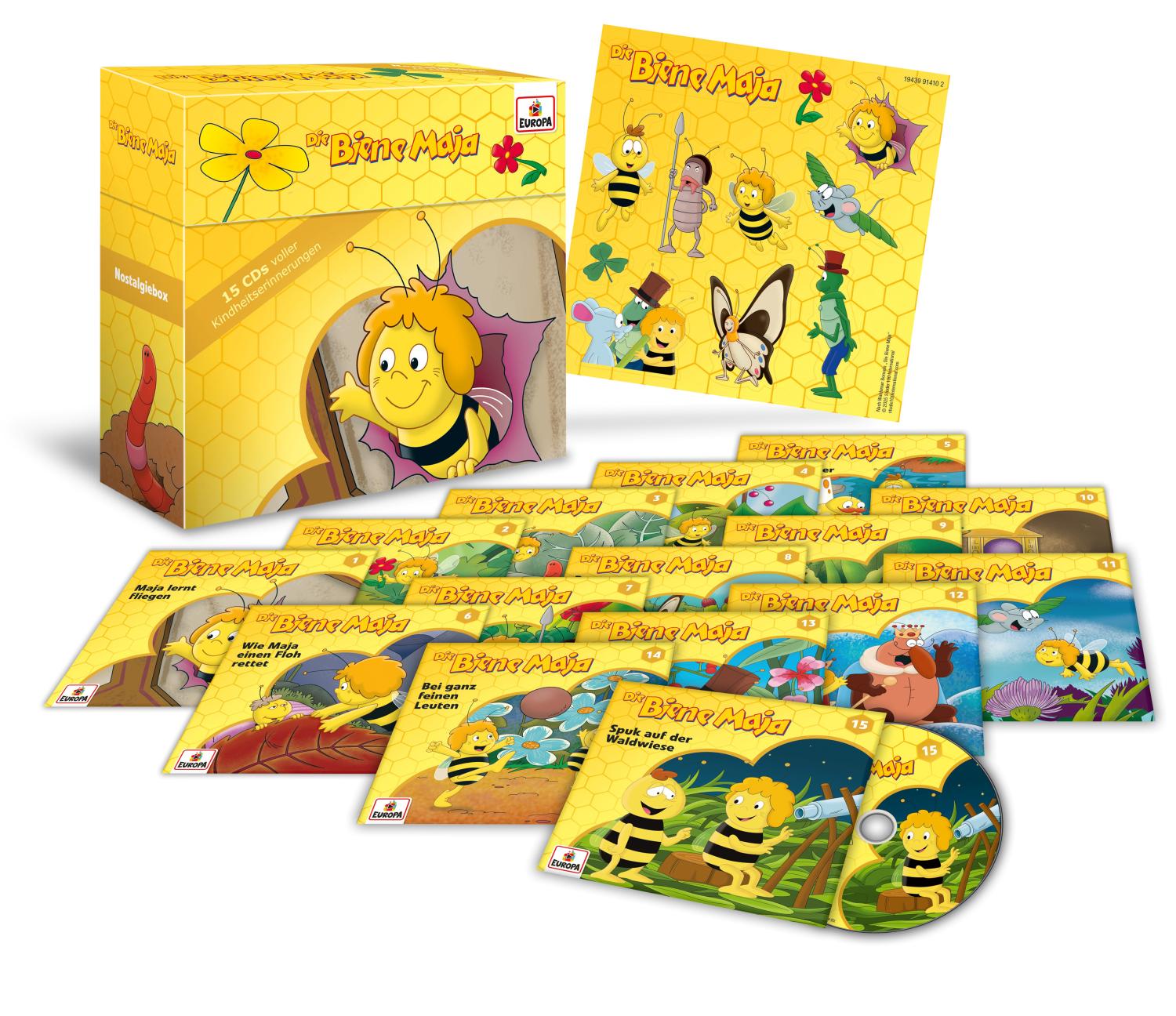Biene Maja - Nostalgiebox (Folgen 1 bis 15)