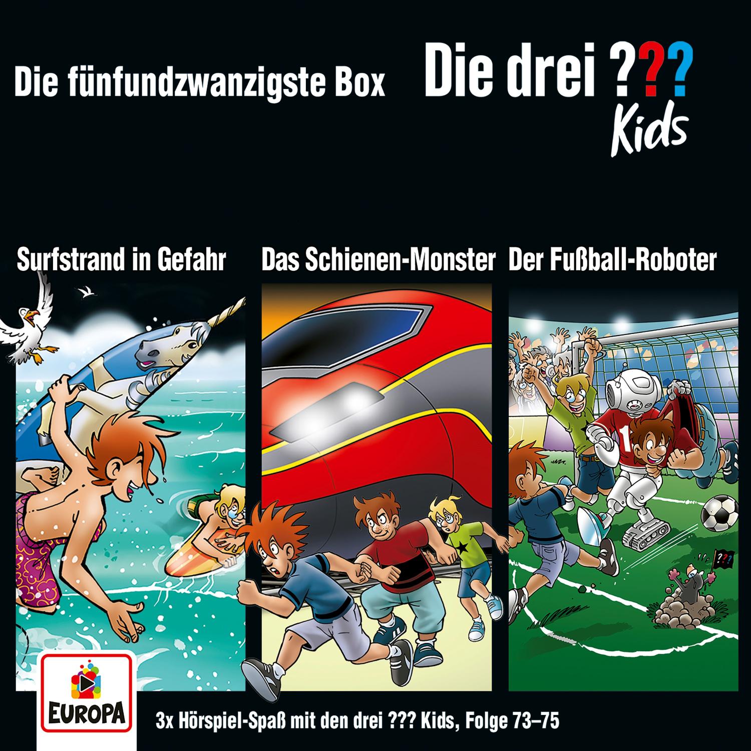 Die drei ??? Kids - 3er Box- Folgen 73 - 75 (CD Longplay)