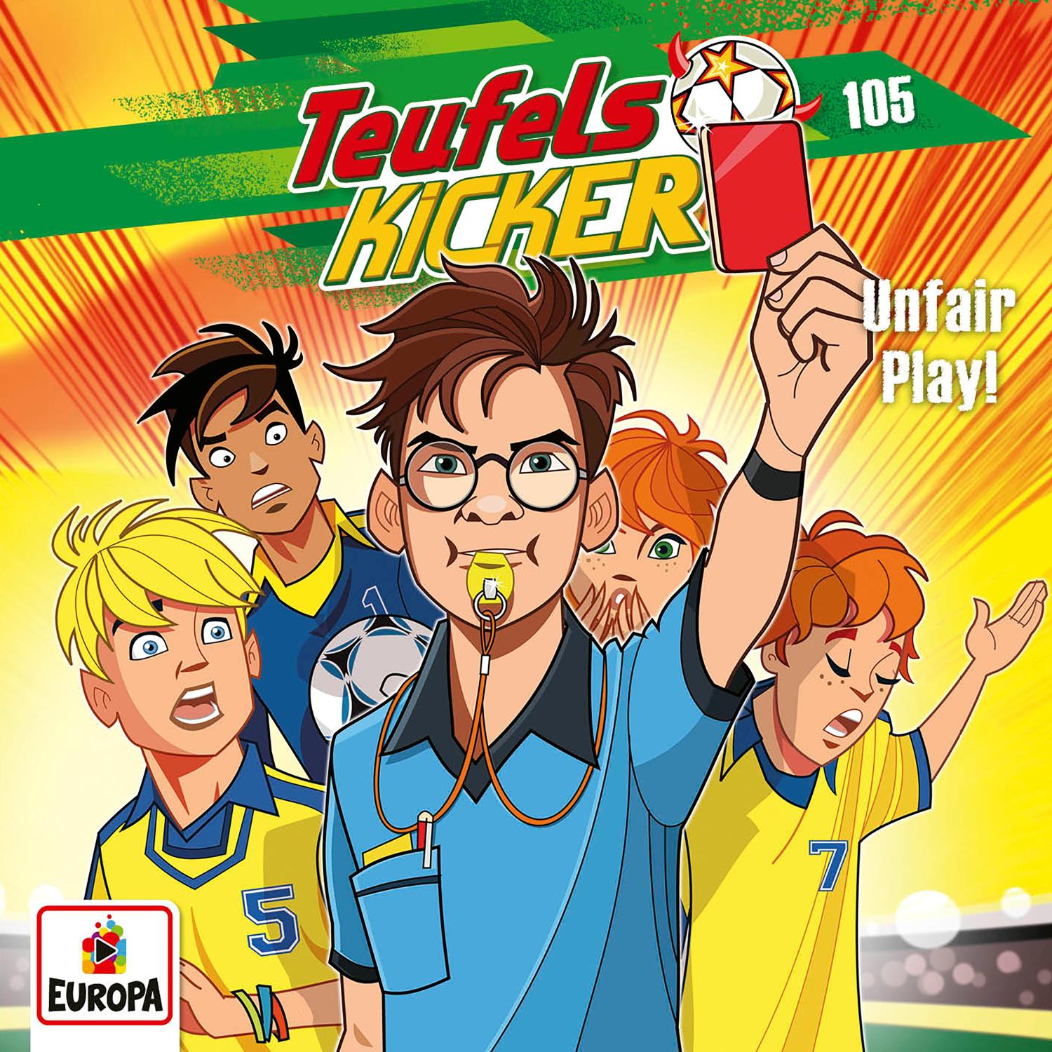 Teufelskicker - Folge 105: Unfair Play! (CD Longplay)