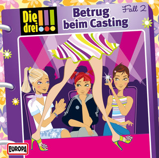 Die drei !!! 002/Betrug beim Casting (CD Longplay)