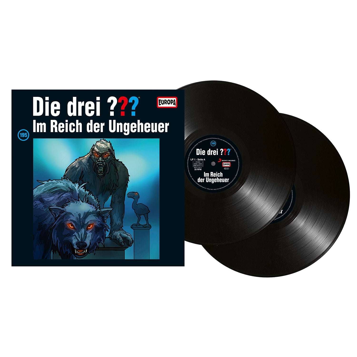 Die drei ??? - 195: Im Reich der Ungeheuer (Vinyl)