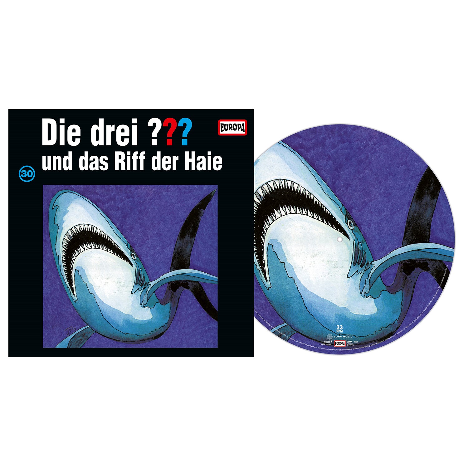 Die drei ??? - und das Riff der Haie (Lim. Picture Vinyl 140gr)