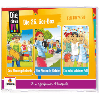 Die drei !!! 26./3er Box - Folgen 78, 79, 80 (CD Longplay)
