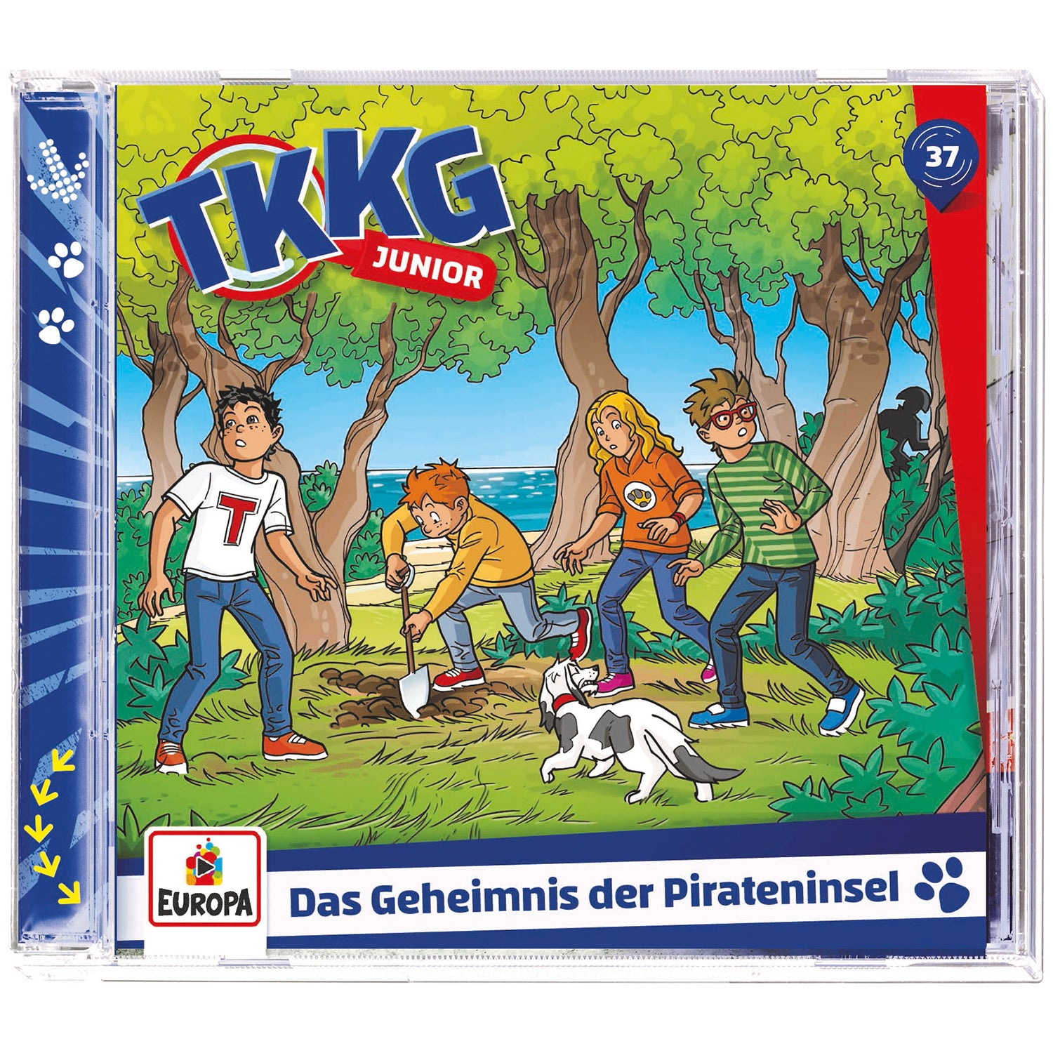 TKKG Junior - Folge 37: Das Geheimnis der Pirateninsel (CD Longplay)