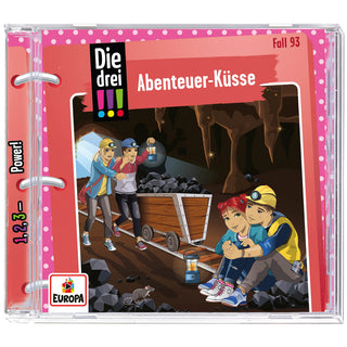 Die drei !!! - Folge 93: Abenteuer-Küsse (CD Longplay)