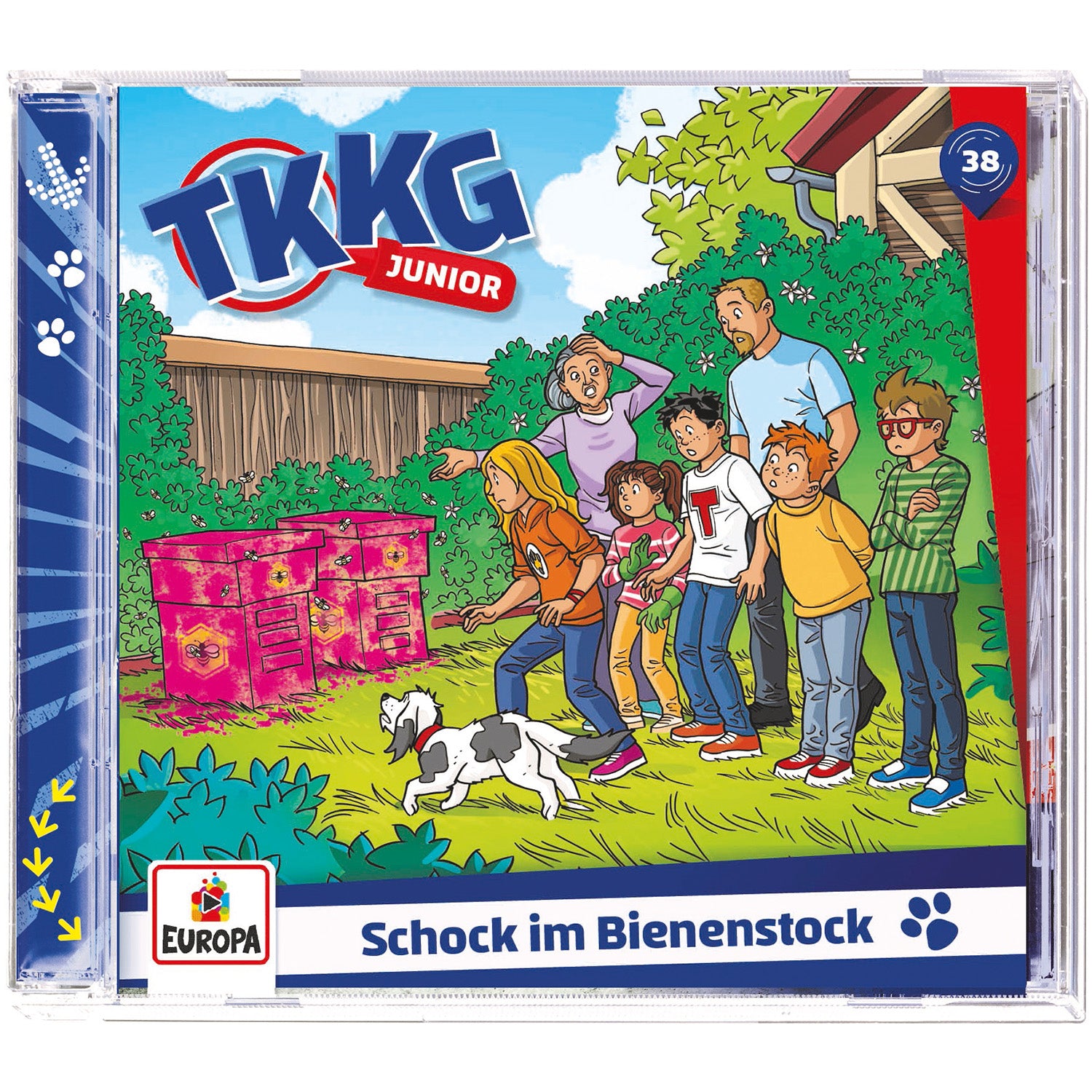 TKKG Junior - Folge 38: Schock im Bienenstock (CD Longplay)