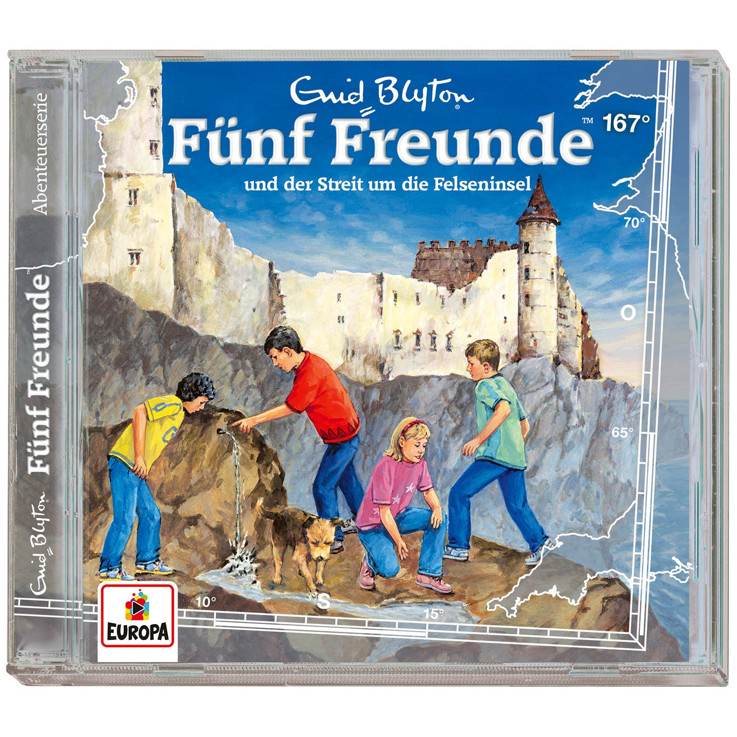 Fünf Freunde - Folge 167: und der Streit um die Felseninsel (CD Longplay)