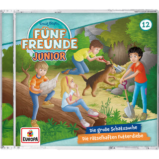 Fünf Freunde Junior Folge 12: Die große Schatzsuche/Die rätselhaften Futterdiebe