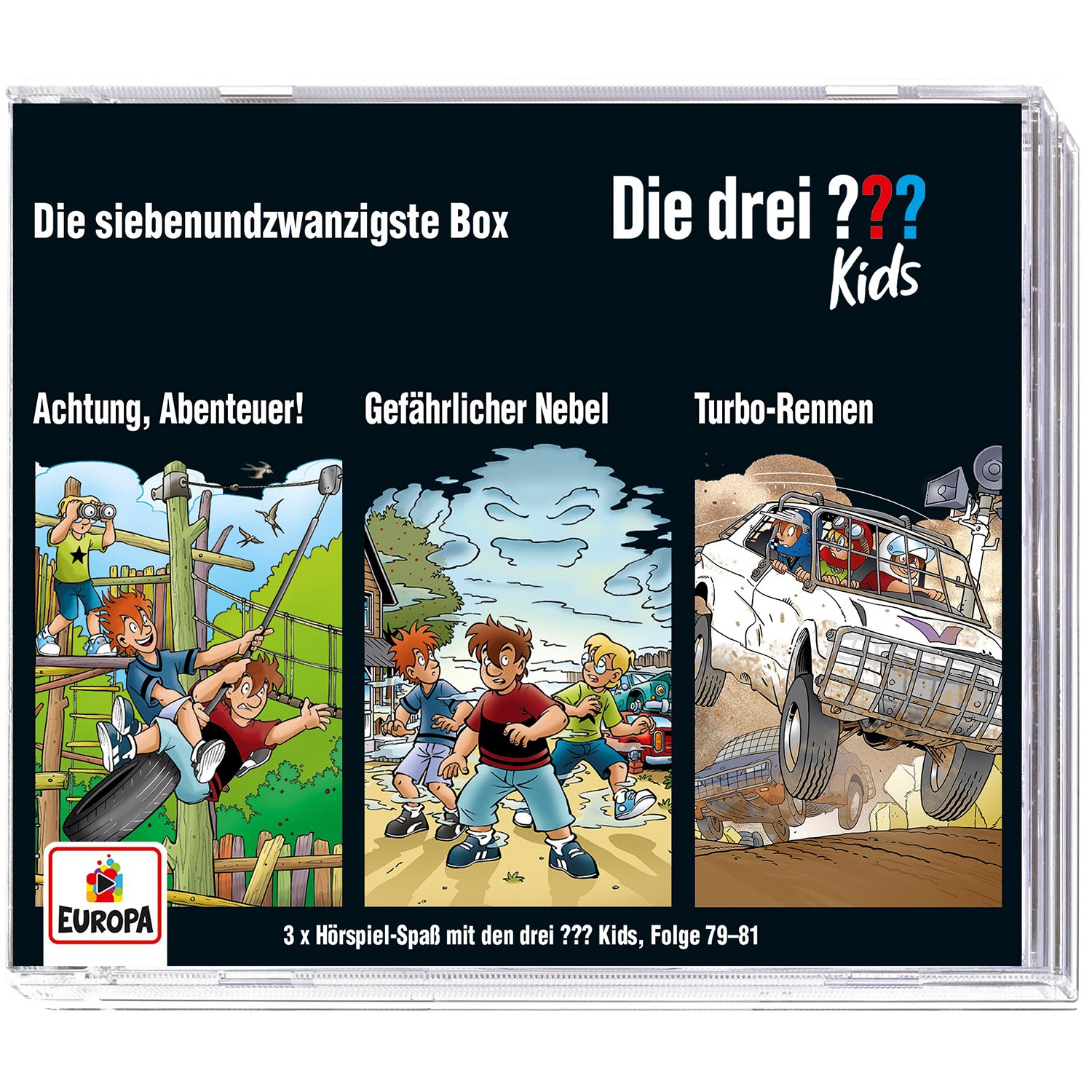 Die drei ??? Kids 27./3er Box- Folgen 79-81 (CD Longplay)