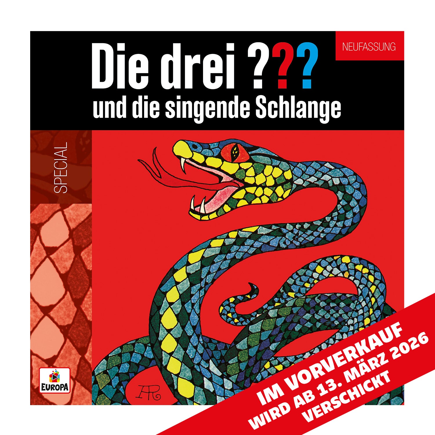 Die drei ??? – und die singende Schlange (Neufassung) (CD Longplay)