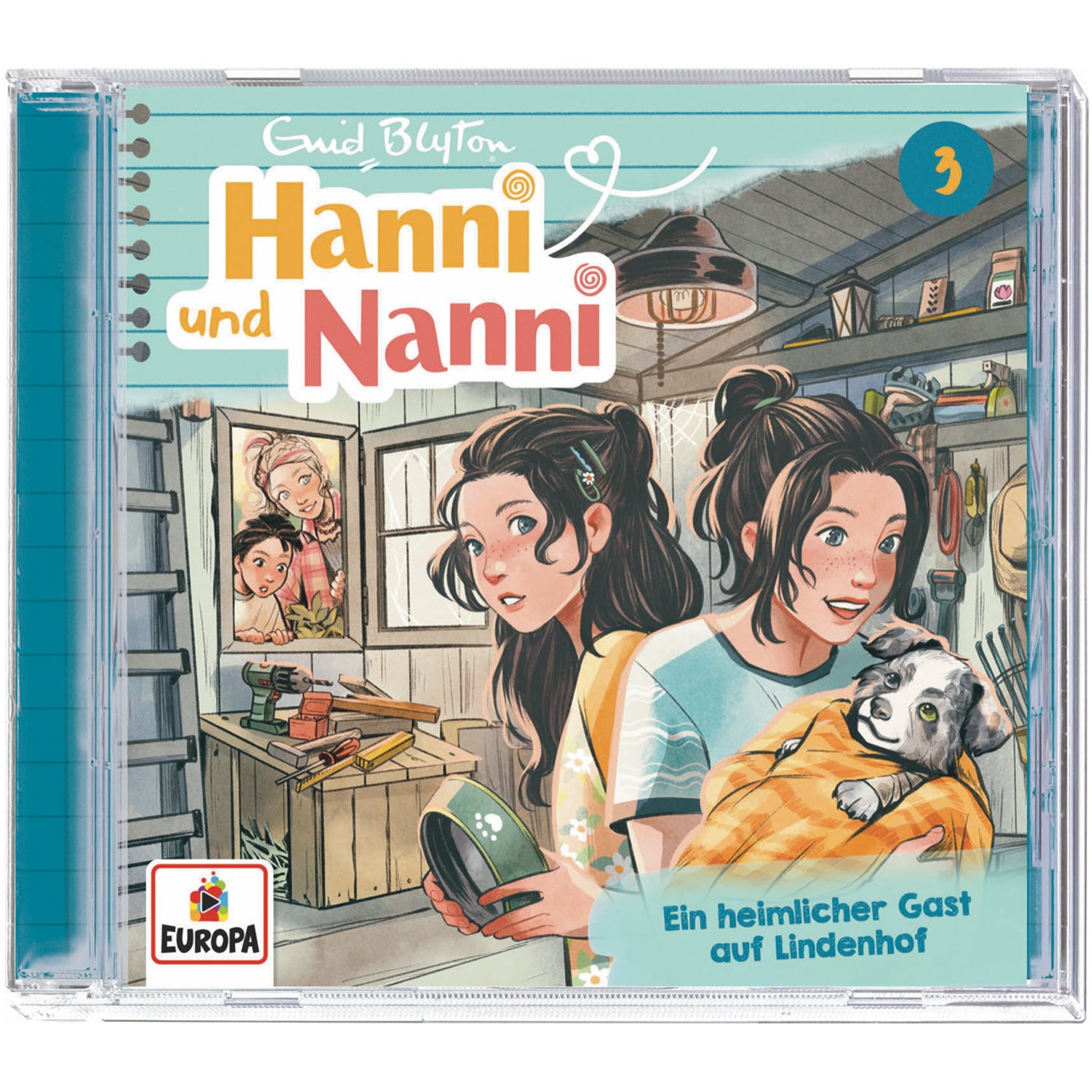 Hanni und Nanni - Folge 3: Ein heimlicher Gast auf Lindenhof (Neue Abenteuer) (CD Longplay)