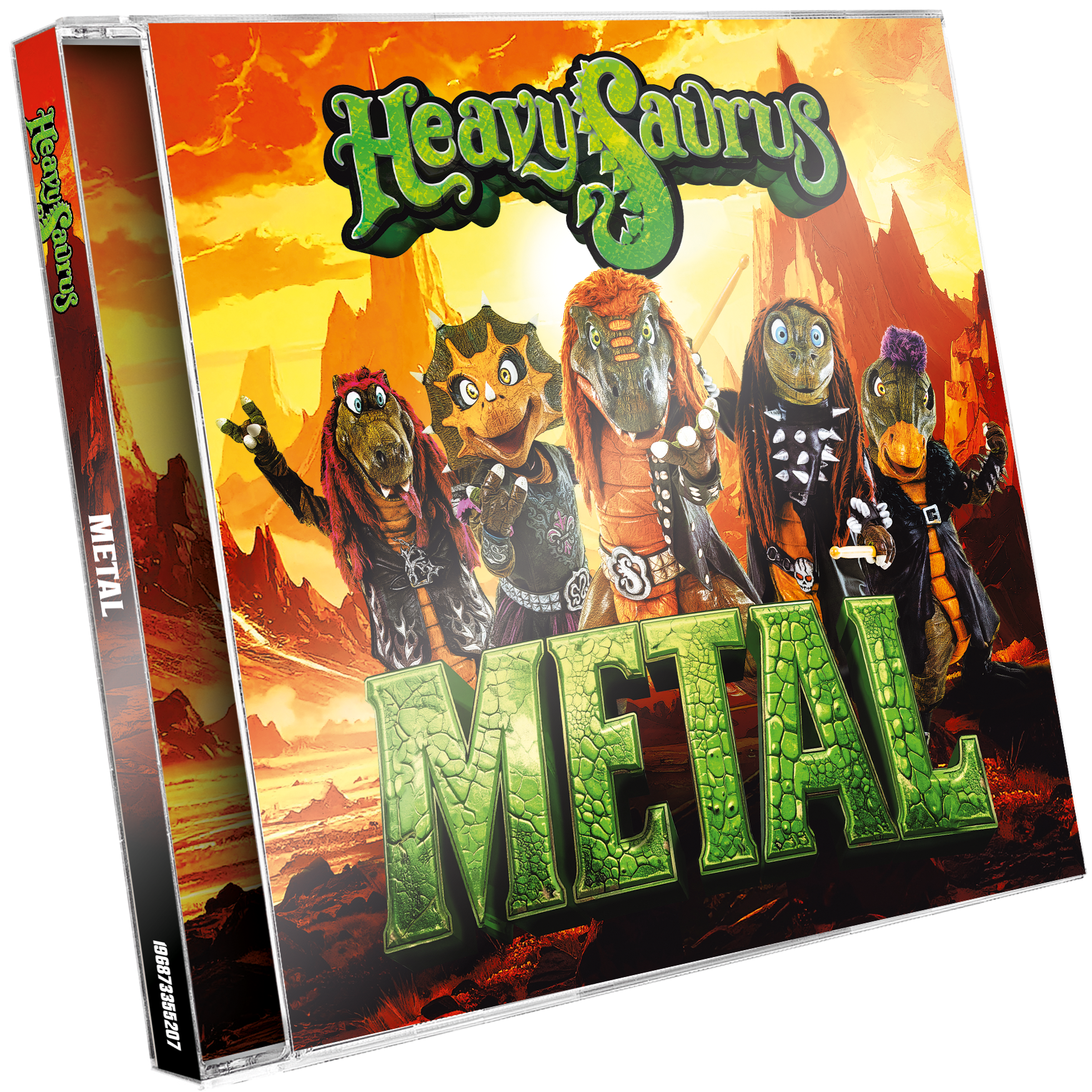 Heavysaurus - Metal (CD Longplay)
