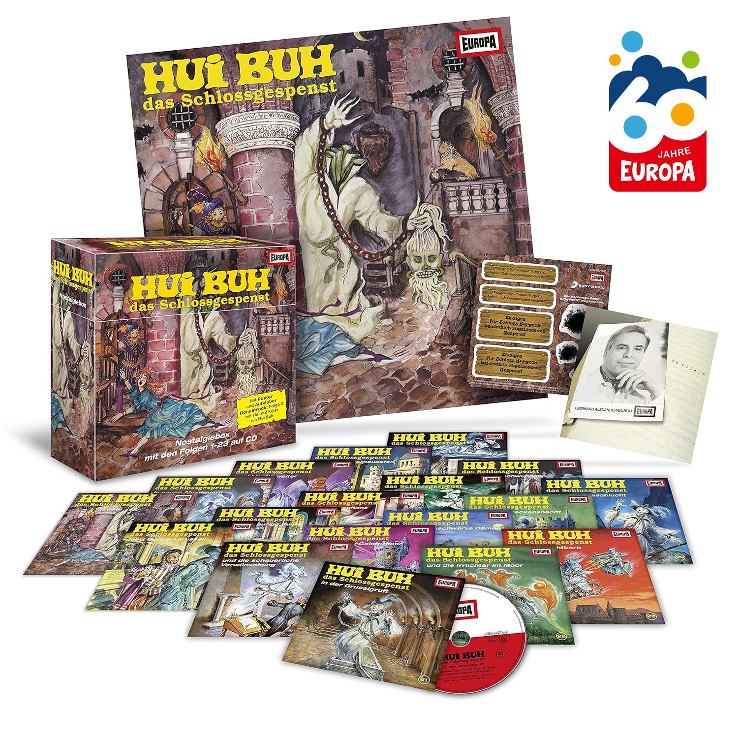 Hui Buh, das Schlossgespenst - Nostalgiebox (CD Longplay)