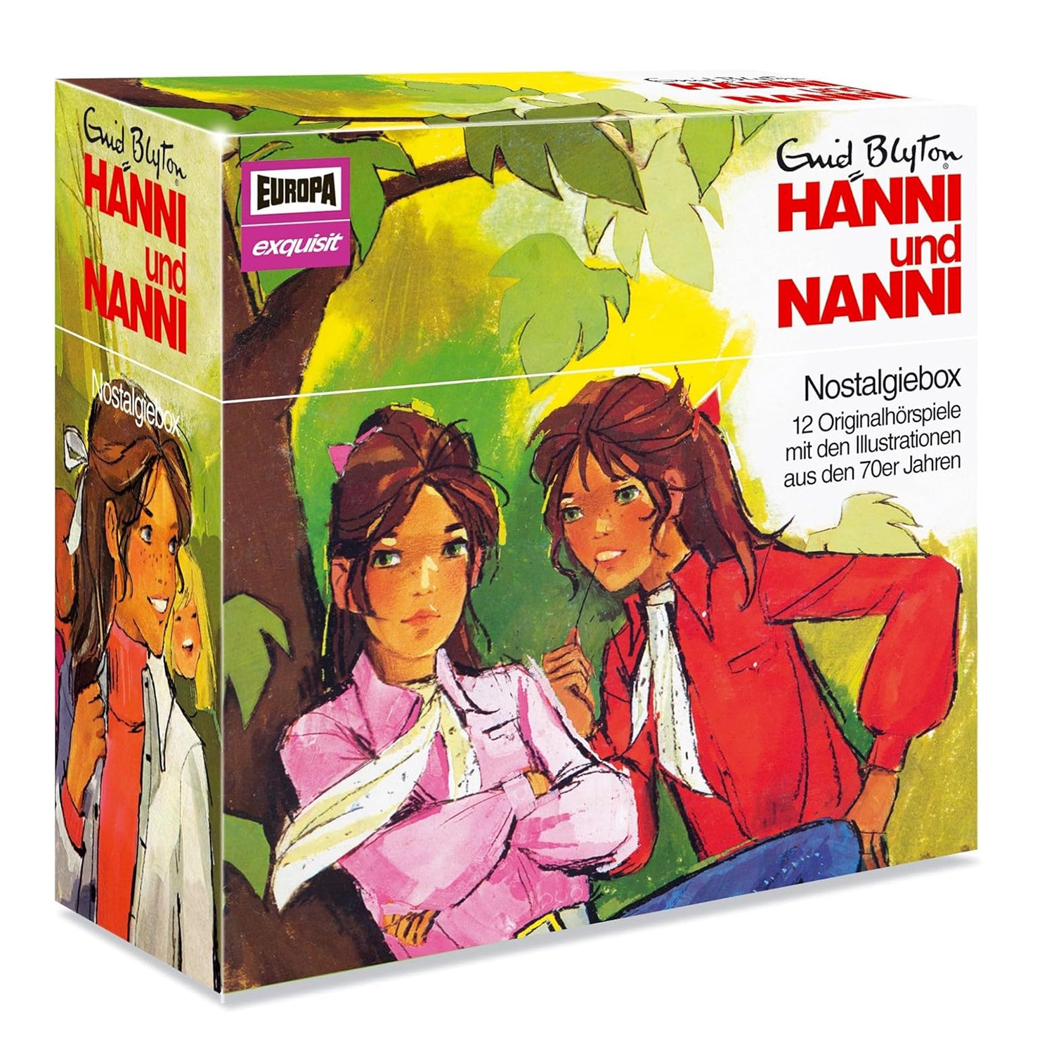 Hanni und Nanni - Hanni und Nanni Nostalgiebox (Original Folgen 1&ndash;12) (CD Longplay)