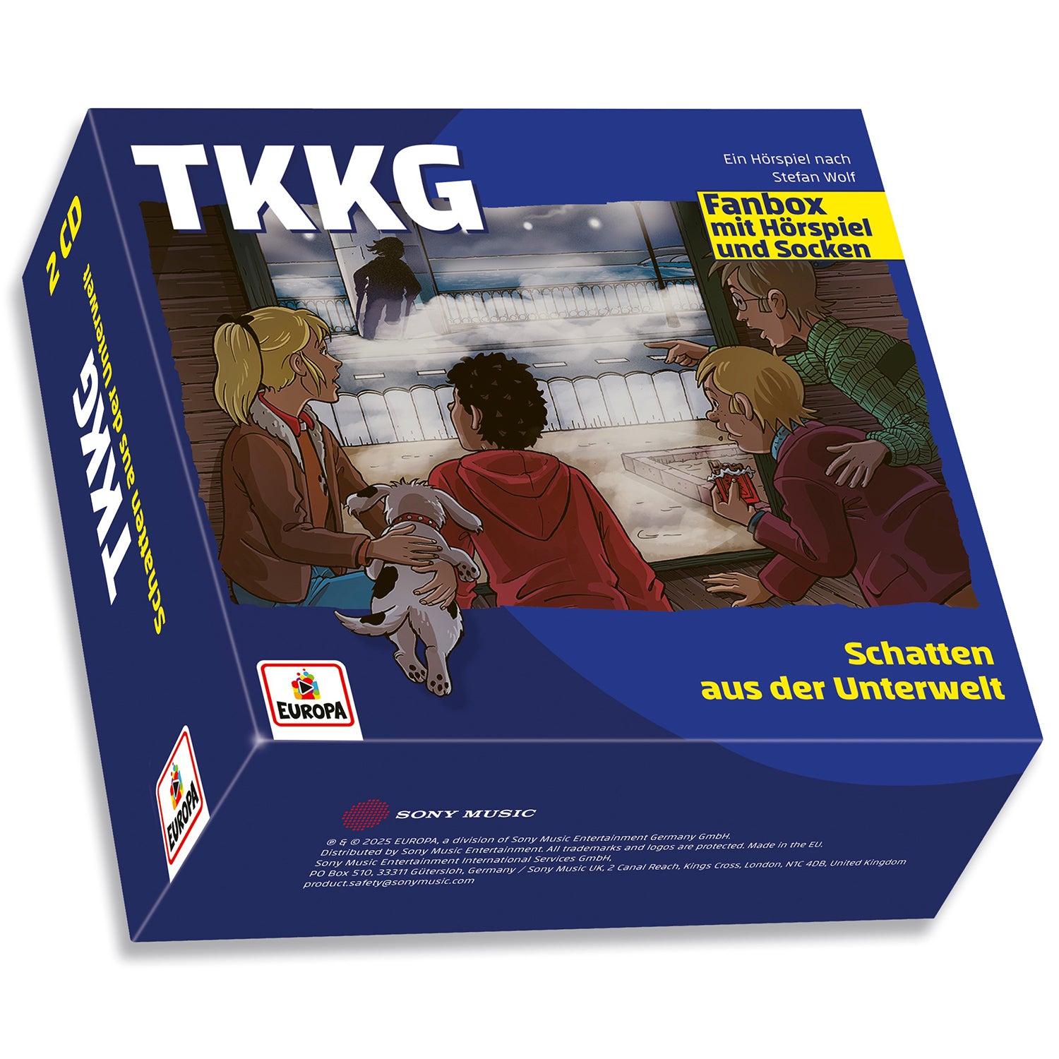 TKKG - Folge 236: Schatten aus der Unterwelt (limitierte Box mit Socken)