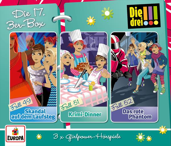 Die drei !!! - 3er Box (Folgen 49,51,52) (CD Longplay)