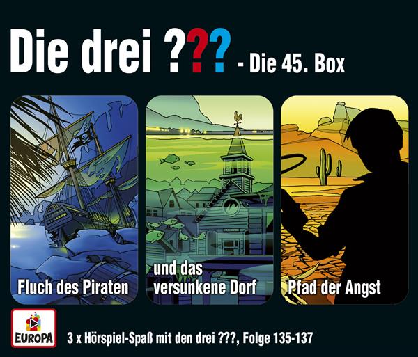 Die drei ??? - 3er Box (Folgen 135,136,137) (CD Longplay)