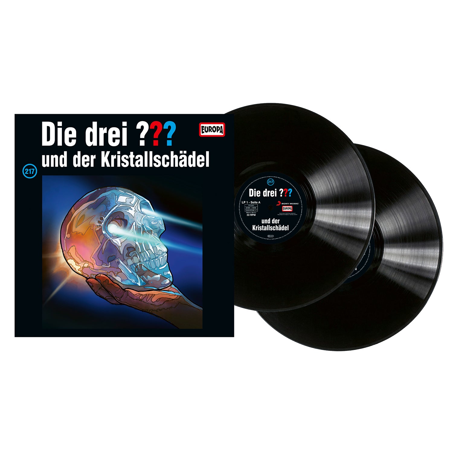 Die drei ??? - und der Kristallschädel (Vinyl Longplay 33 1/3)
